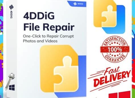 4DDiG File Repair 2025 Crack with Lifetime Key Free Download