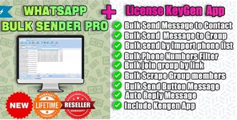 Get Bulk Whatsapp Sender Crack + Keygen Free 2025