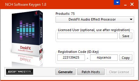 Get NCH DeskFX Audio Enhancer Crack + Keygen Free 2025