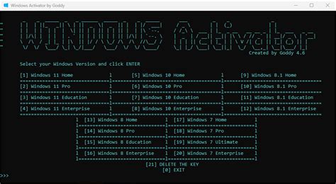 Get Windows Activator by Goddy Crack + Keygen Free 2025
