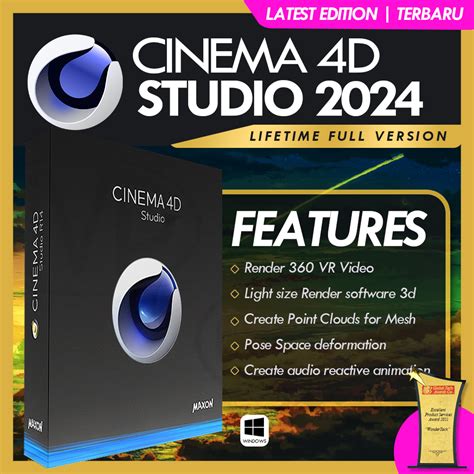 Maxon CINEMA 4D Studio Full Version & Download [Pre-Activated 2026 ...