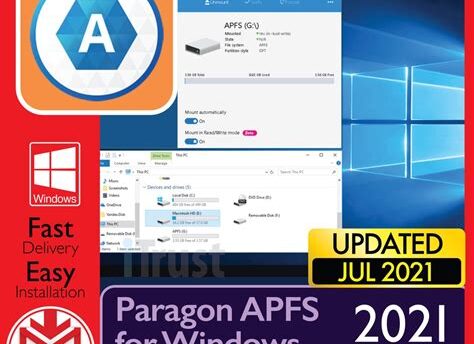 Paragon APFS for Windows Full Version Free Download 2025