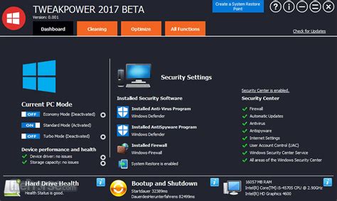 TweakPower Latest Crack + Activation Key 2025