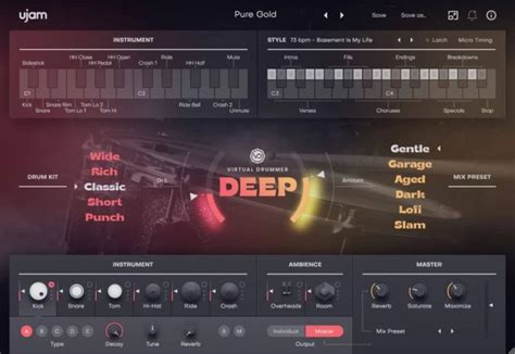 UJAM Virtual Drummer DEEP 2025 Full Crack + Serial Key