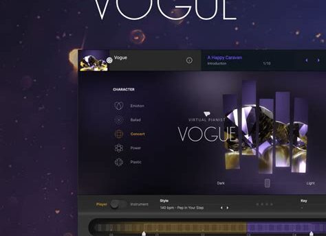 uJAM Virtual Pianist VOGUE Free License Key & Crack [2025 Updated]