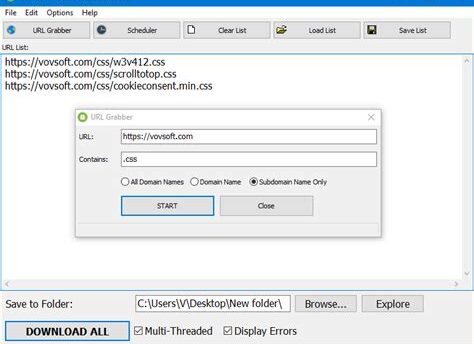 VovSoft Batch URL Downloader Cracked Version Free Download (2025)