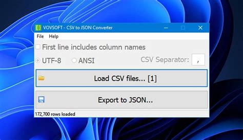 VovSoft CSV to JSON Converter Cracked Version Free Download (2025)