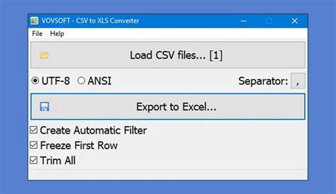 Vovsoft CSV to XLS Converter Full Version Free Download 2025