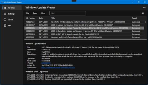 Windows Update Viewer Free License Key & Crack [2025 Updated]