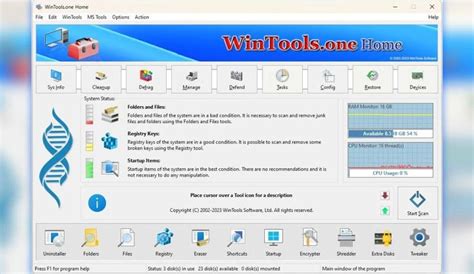 Download WinTools.one Home Crack + License Key 2025