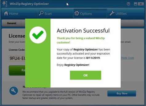 WinZip Registry Optimizer Latest Crack + Activation Key 2025