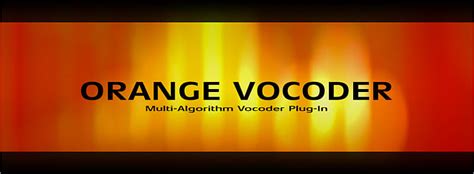 Zynaptiq ORANGE VOCODER Latest Crack + Activation Key 2025